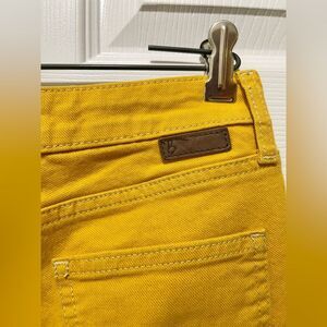 Boden Womens Jeans Size 4 Yellow Skinny
